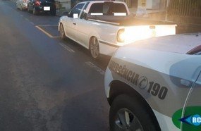 PM apreende veículo com mais de R$ 12 mil em débitos