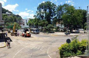 Prefeitura inicia obras da rotatória da antiga rodoviária