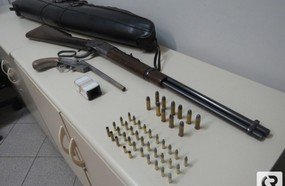Jovens são detidos com armas de fogo no interior de Água Doce