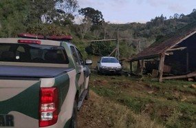 PM Ambiental apreende petrechos de pesca e caça ilegal