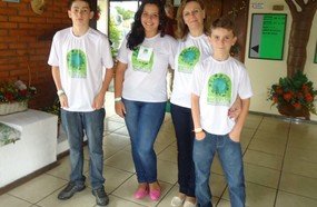 Estudantes da região na etapa estadual da Conferência Infantojuvenil pelo Meio Ambiente
