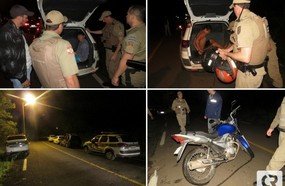 Polícia apreende menores que assaltaram maristas e encontra mais uma moto furtada
