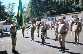 Batalhão da Polícia Militar comemora 184 anos da PM em SC