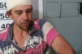 Ladrão apanha ao ser flagrado tentando furtar fios de cobre