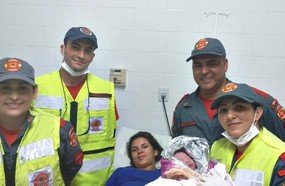 Bombeiros de Tangará realizam parto emergencial