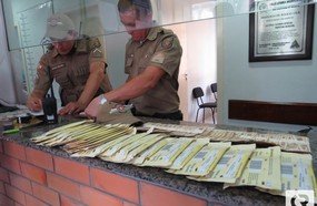 Ação rápida da polícia recupera mais de R$ 60 mil roubados do Sulcredi
