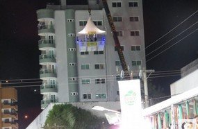Camarote suspenso é novidade no carnaval de Joaçaba