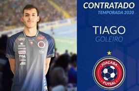Joaçaba Futsal contrata goleiro Tiago, ex-São Francisco