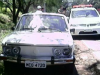 Policiais atiram em pneu de veículo em fuga