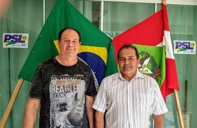 Podemos e PSL definem Adair Ceron e José Rogério para Prefeitura