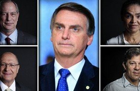 Bolsonaro lidera com 28,2%; Haddad tem 17,6% e Ciro 10,8%