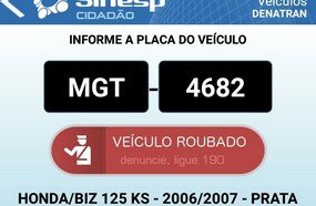 Homem é detido por receptação ao ser flagrado com moto furtada