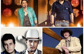 Fernando e Sorocaba, Bruno e Barreto e Sergio Reis na Expotílias 2016