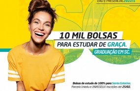 Candidatos podem se cadastrar no programa de bolsas Uniedu  