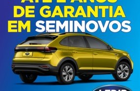 Até 2 anos de garantia agora em veículos seminovos
