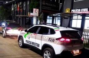 Jovem é detido após agredir e ameaçar a avó em Herval d´Oeste 