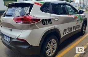 Briga na praça de Herval termina com dois homens esfaqueados 