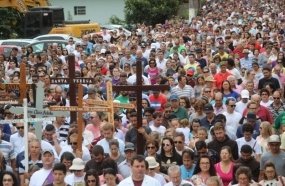Romaria Frei Bruno acontece neste domingo em Joaçaba