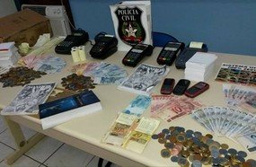Operação desarticula bancas de jogo do bicho em Campos Novos