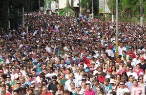 Mais de 60 mil pessoas participam da 26ª Romaria Frei Bruno