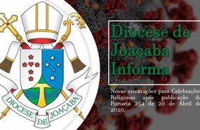 Celebrações permanecem suspensas na Diocese de Joaçaba