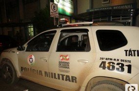 Indivíduo é preso após excesso de valentia na delegacia de Erval Velho