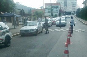 Polícia Militar realiza com alunos Blitz Educativa em Herval