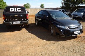 Polícia aprende veículo clonado em Campos Novos